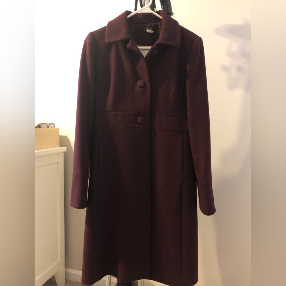 JCrew wool coat